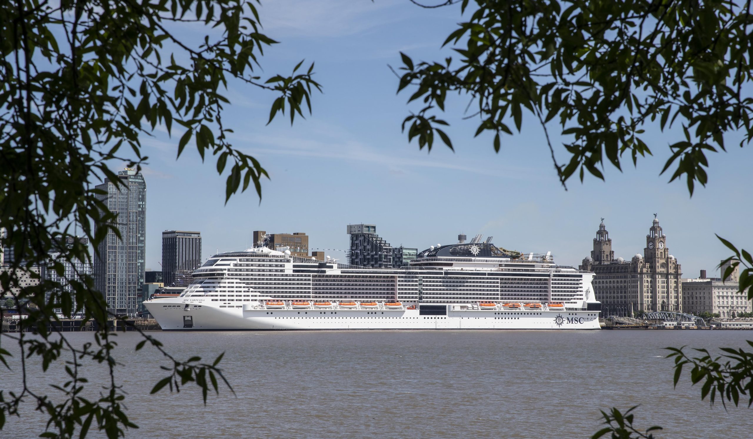 msc cruise ship in liverpool today